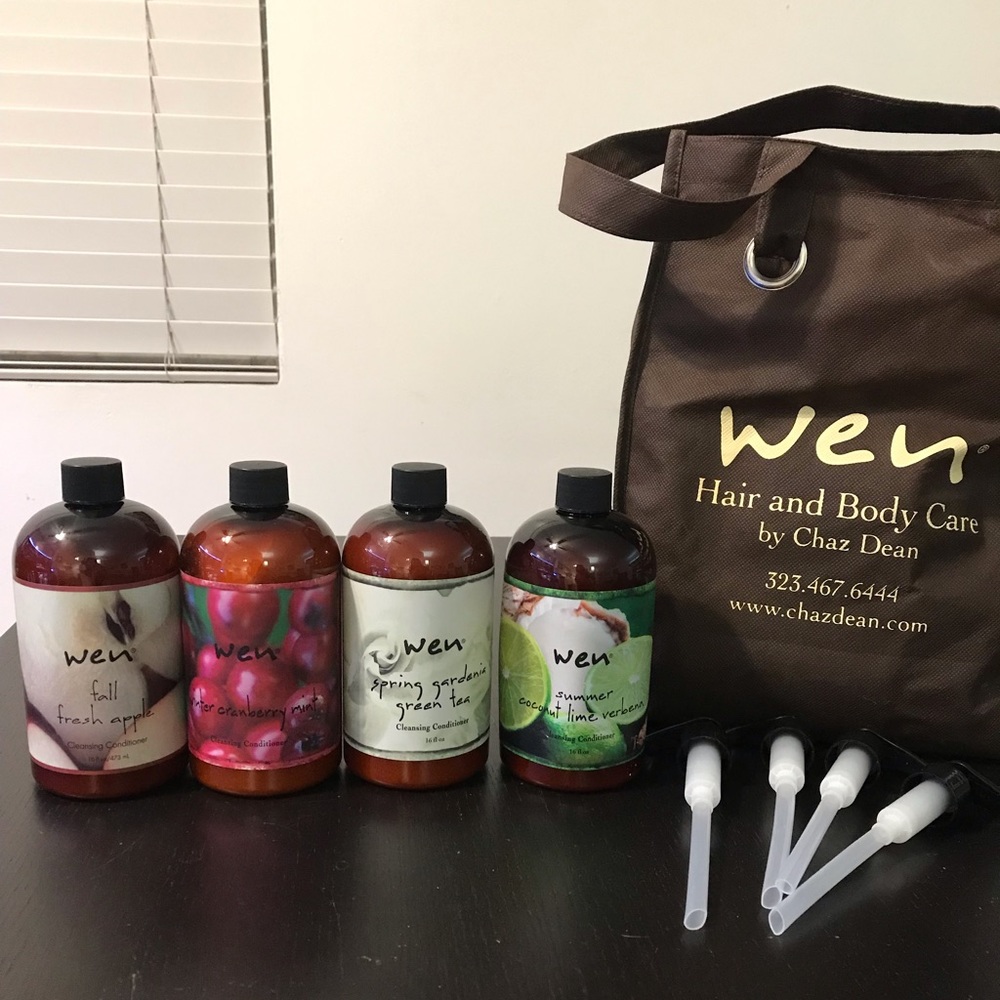 Set of 4 Seasonal Wen Cleansing Conditioners